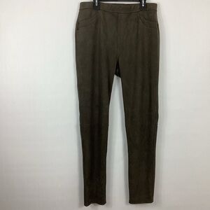 Sanctuary x Anthropologie Faux Suede Leggings Size Large